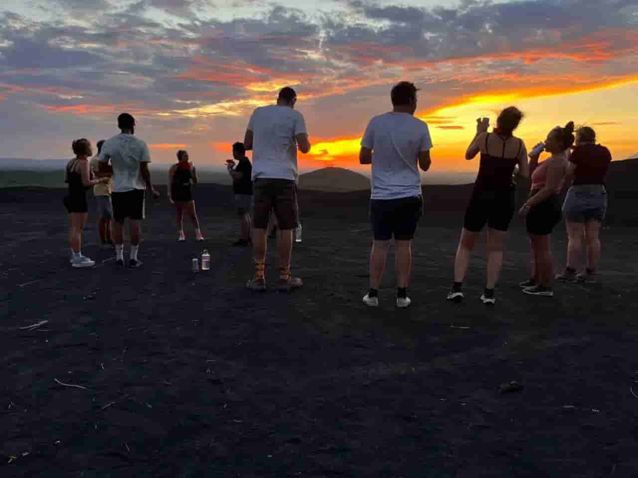 Cerro Negro Volcano Boarding Sunset or Sunrise Tour